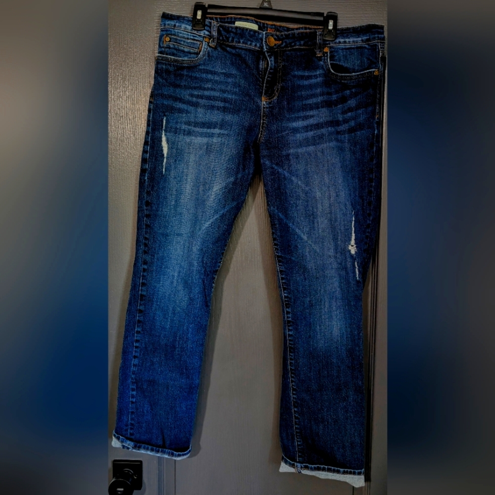 KUT from the Kloth Women's Catherine Boyfriend Jeans Size 16